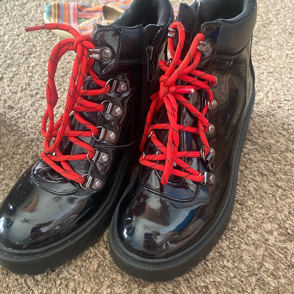 Women’s Skechers metallic boots